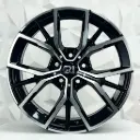 RIN 19X8 5-120 R1 SPORT H3010F BLACK MACHINE FACE ET30 CB72.56
